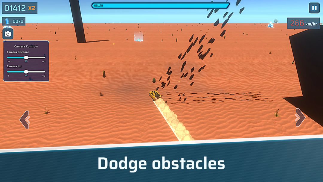 Desert Dash: Drift & Dodge ภาพหน้าจอเกม