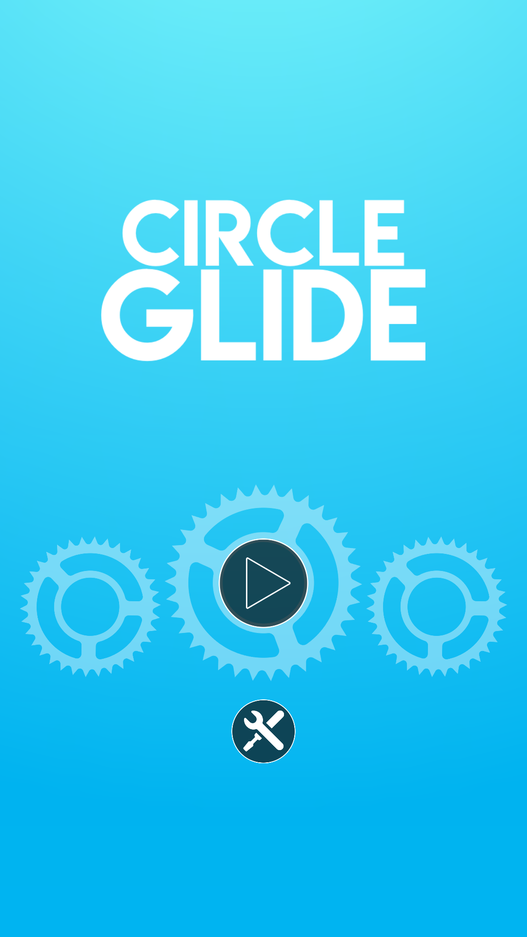 Circle Glide 2D Game Screenshot