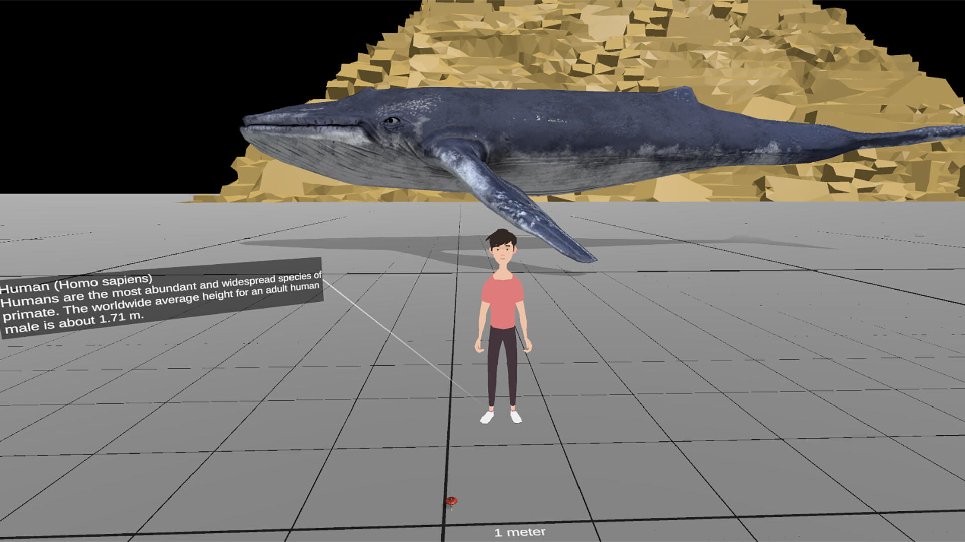 Screenshot 1 of Universe Size Comparison VR 