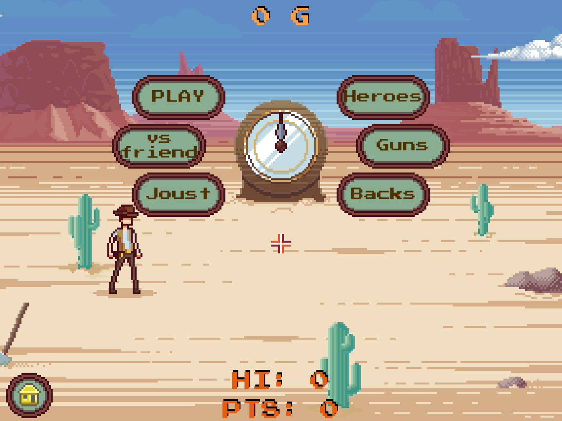 Gun Done: COLOR PARADE Game Screenshot