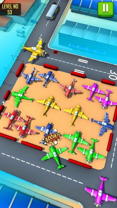 Airplane parking jam Game Screenshot