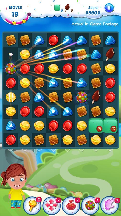 Gummy Candy - Match 3 Game 게임 스크린 샷