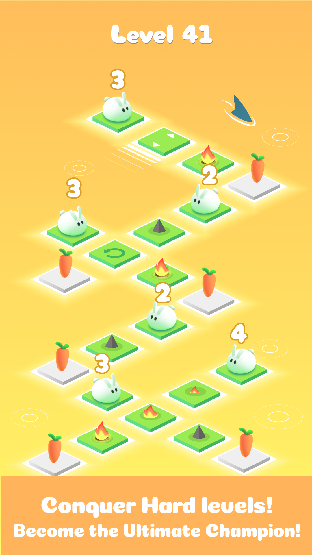 Push It Bunny Game Screenshot