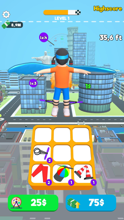 Cuplikan Layar Game Fly Hero