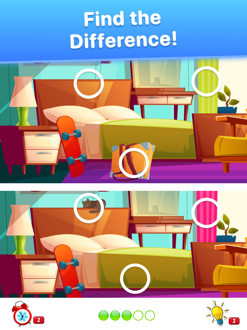 Screenshot of Define - find difference game
