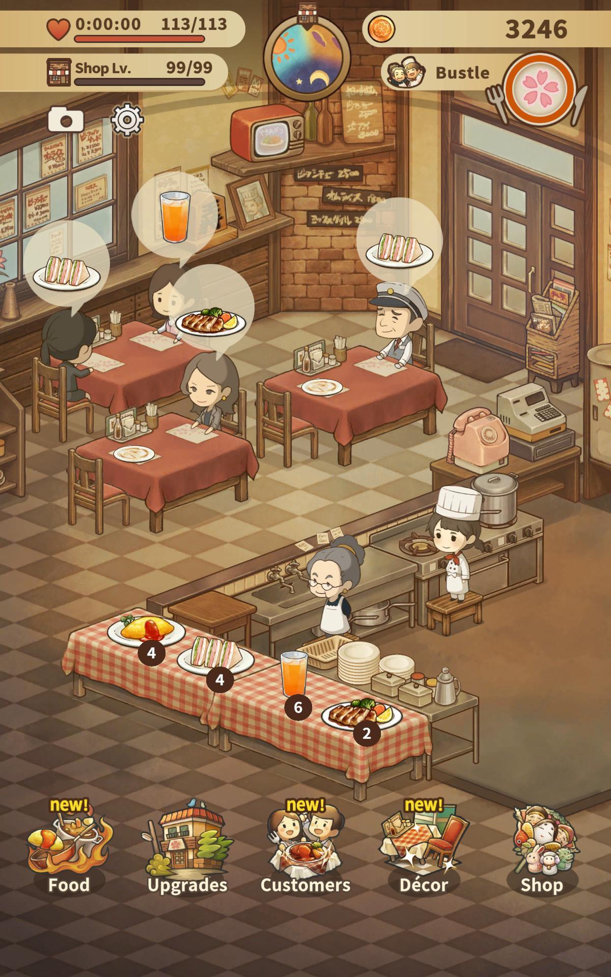 Hungry Hearts Restaurant Game Screenshot
