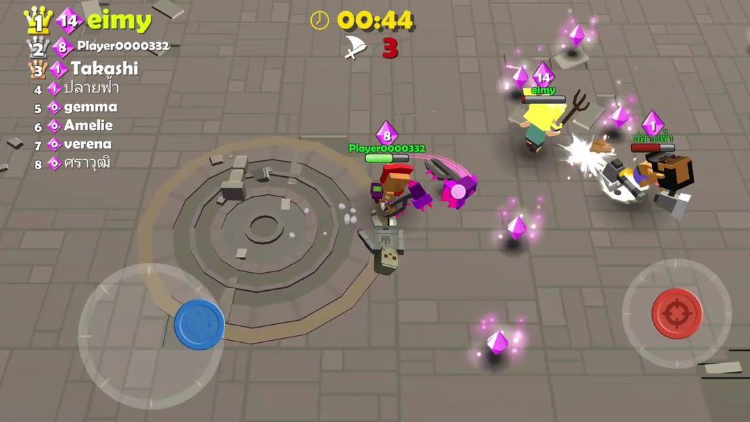 Gem Fighters screenshot game