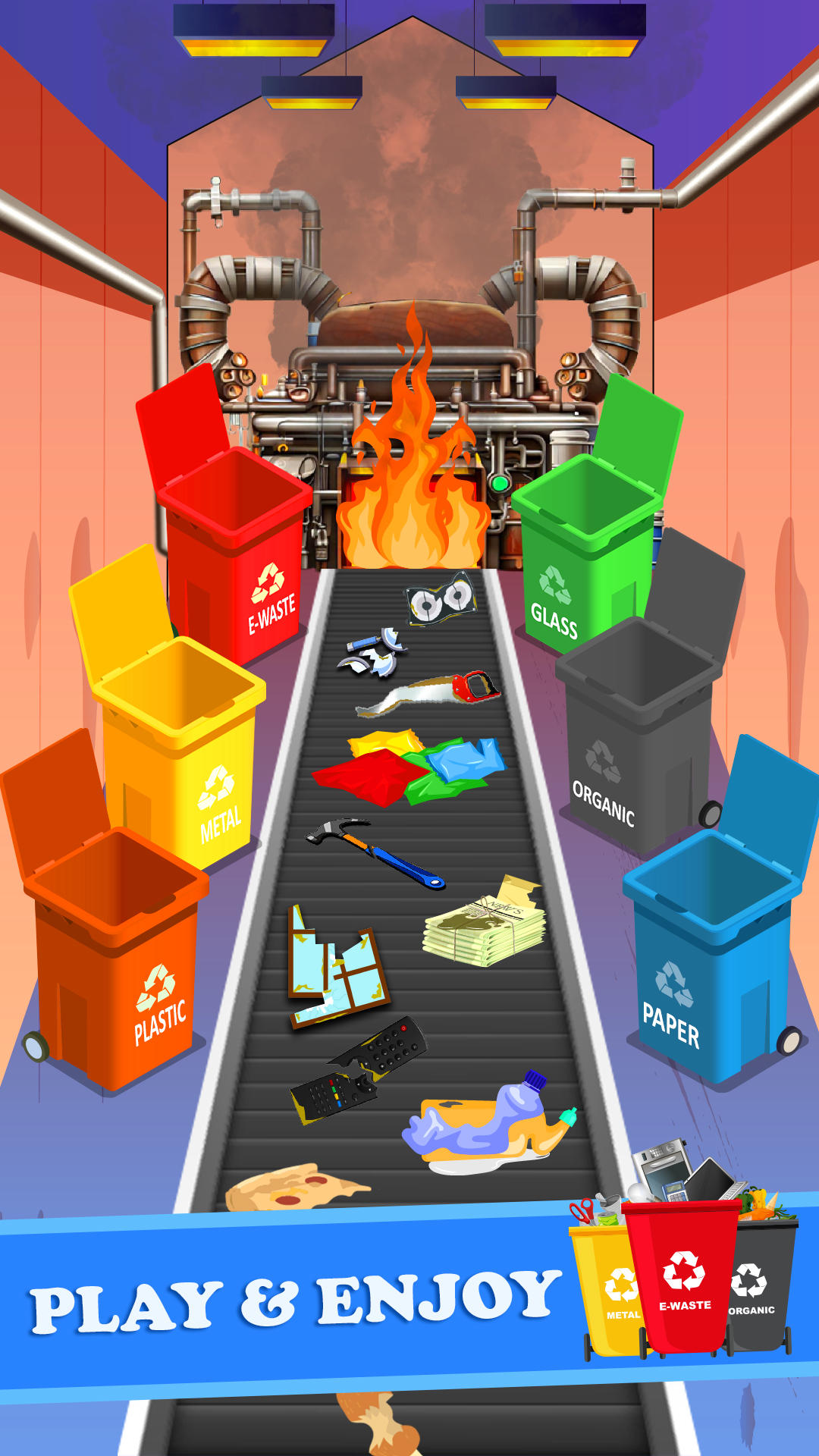 Screenshot of Garbage Sorting: Trash Games