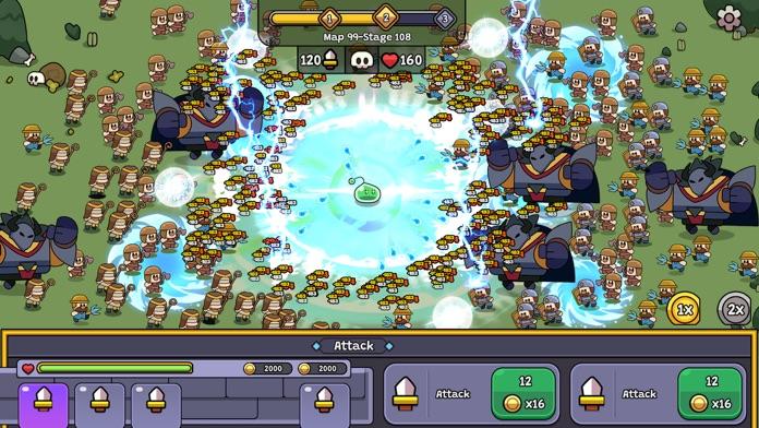 Slime Battle: Idle RPG Games 게임 스크린 샷