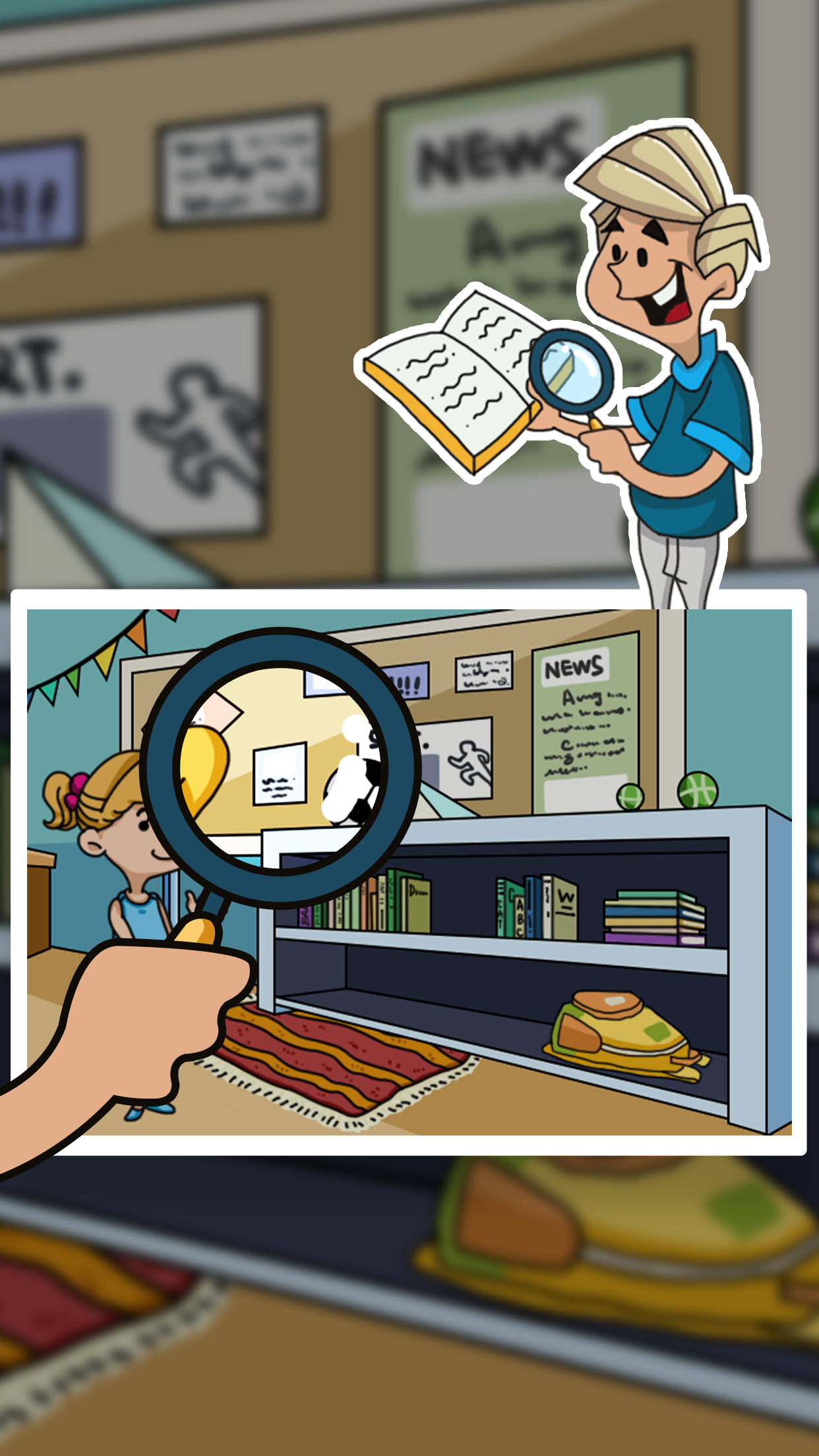 Detect Differences:Mischief Game Screenshot