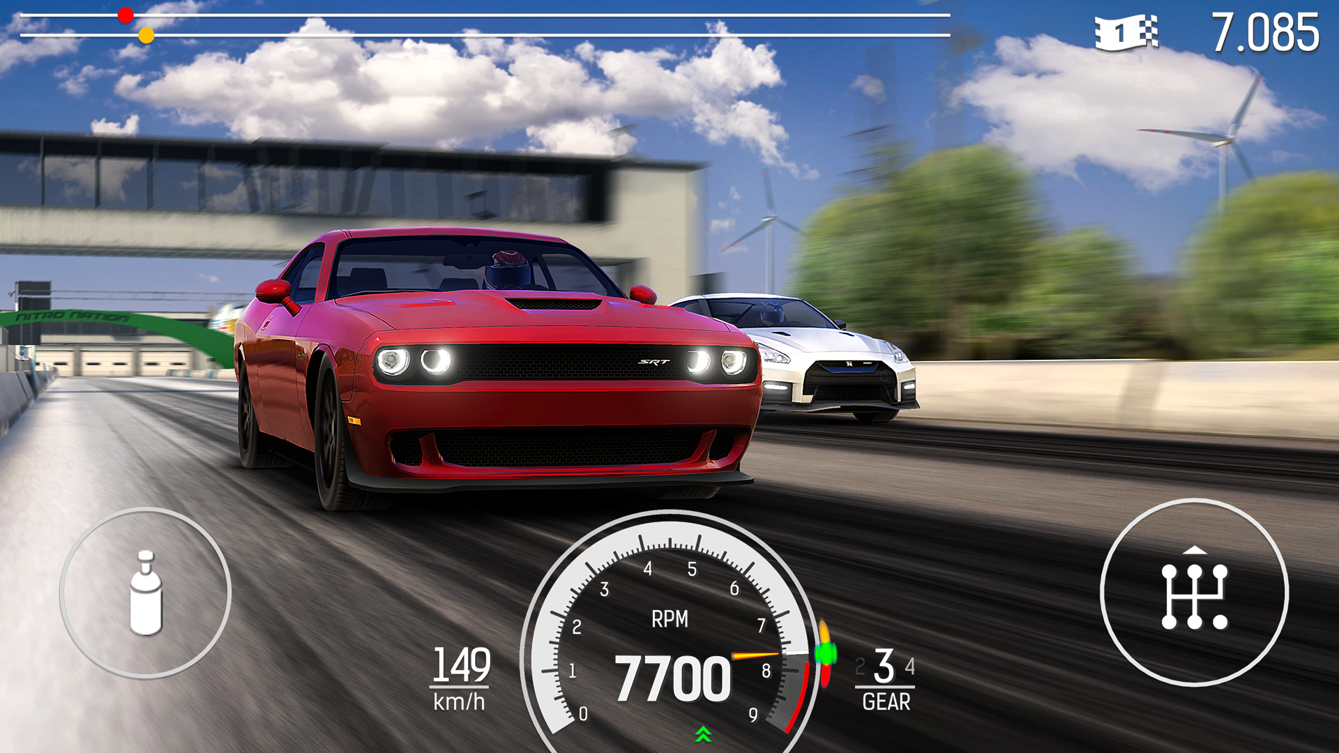 Nitro Nation Drag & Drift ภาพหน้าจอเกม