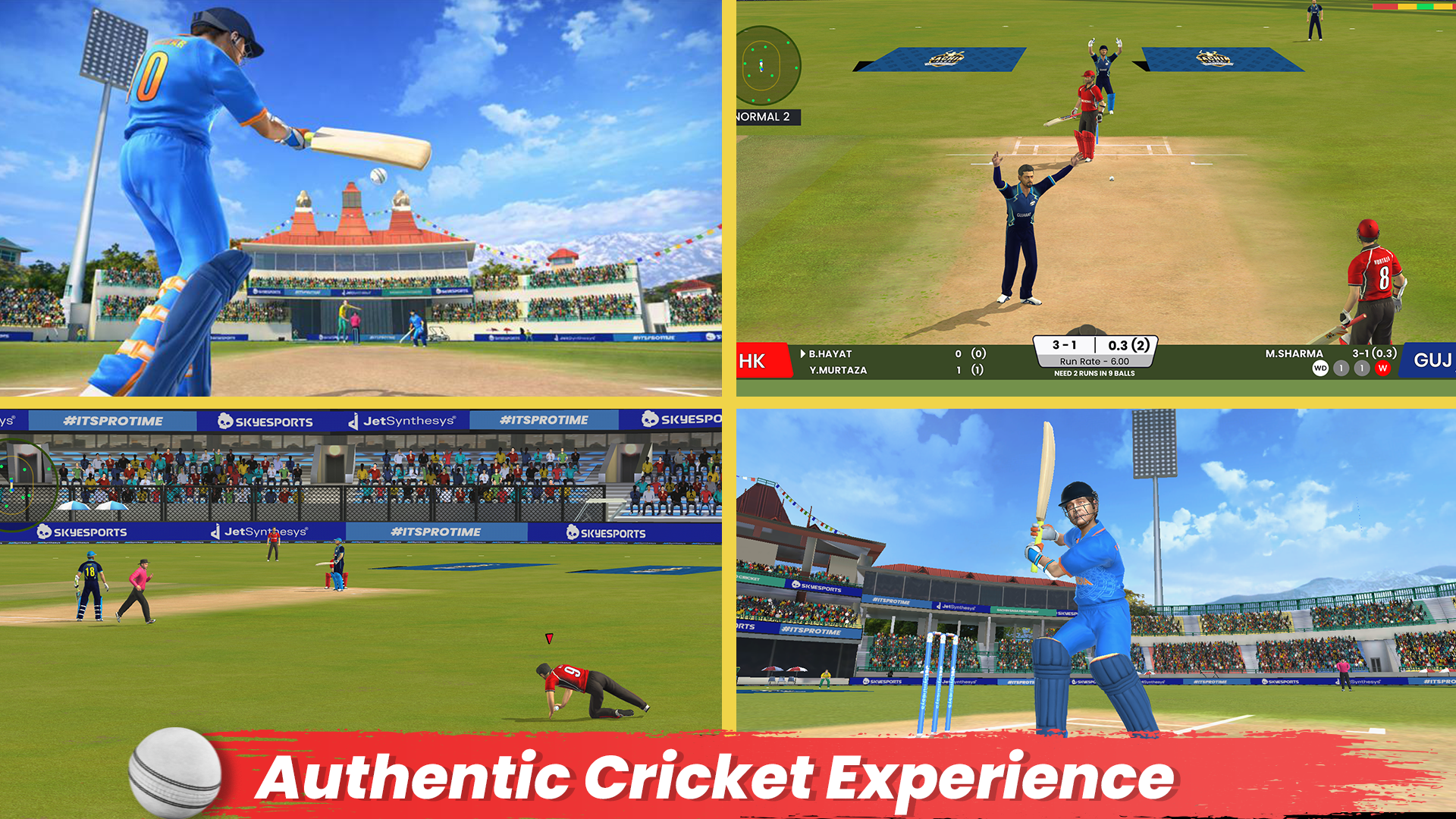 Sachin Saga Pro Cricket Game Screenshot