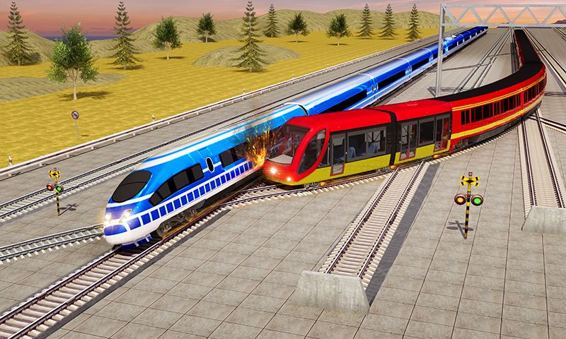 Indian Train City Pro Driving : Train Game screenshot game