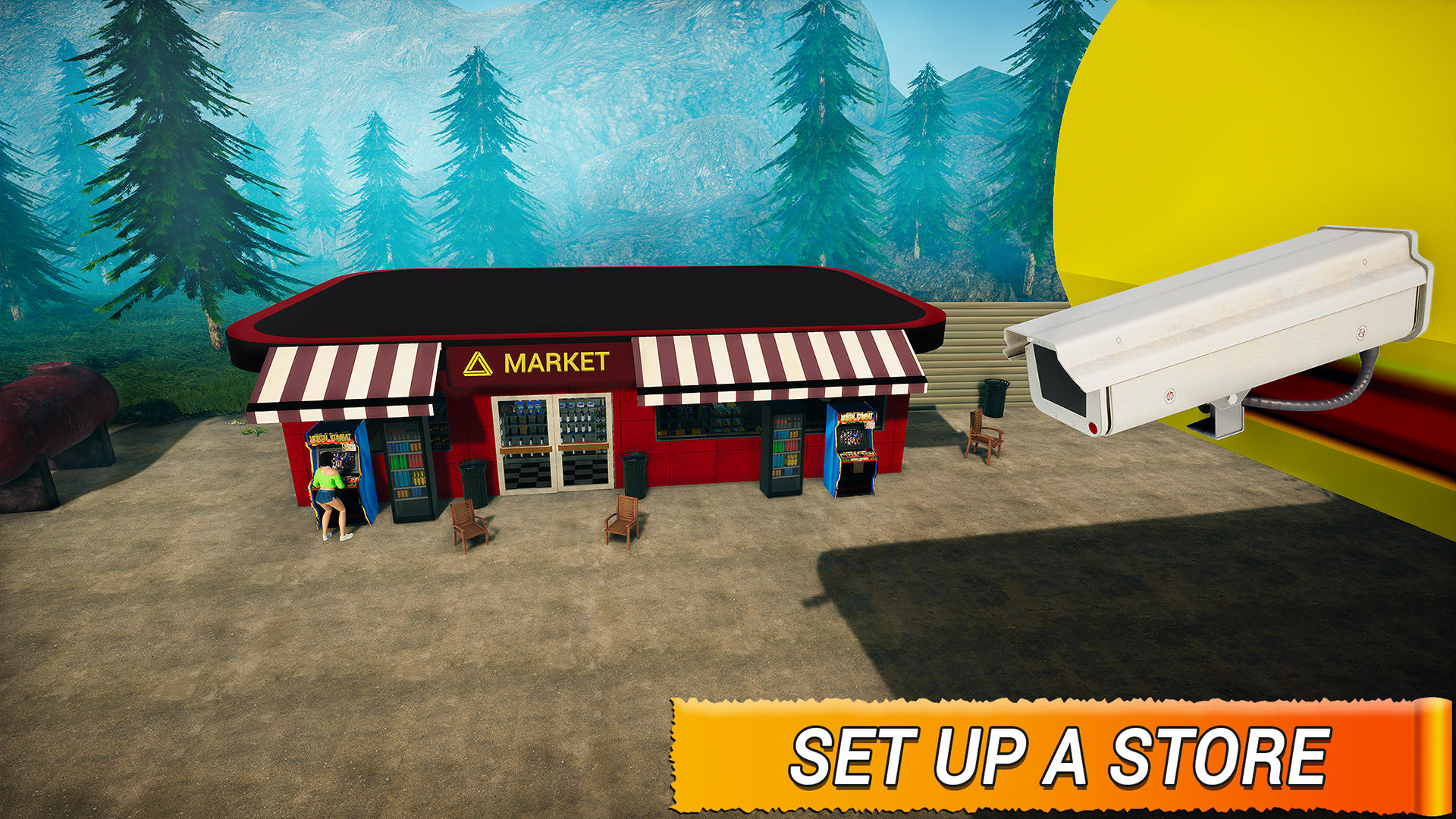 Gas Station Business Simulator Game Screenshot