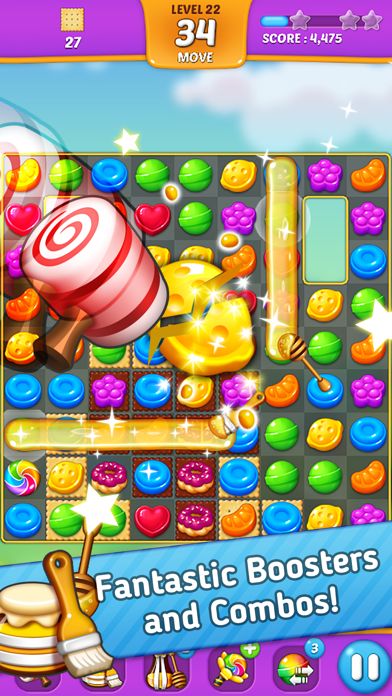Lollipop: Sweet Taste Match3 screenshot game