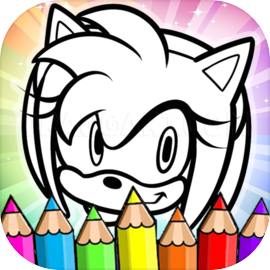 colorindo a amy rose sonic 