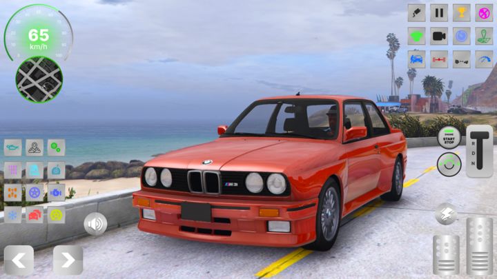 Classic Drift: E30 BMW Racer Game Screenshot