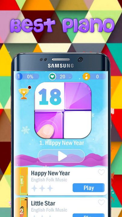 Piano Tiles 18 遊戲截圖