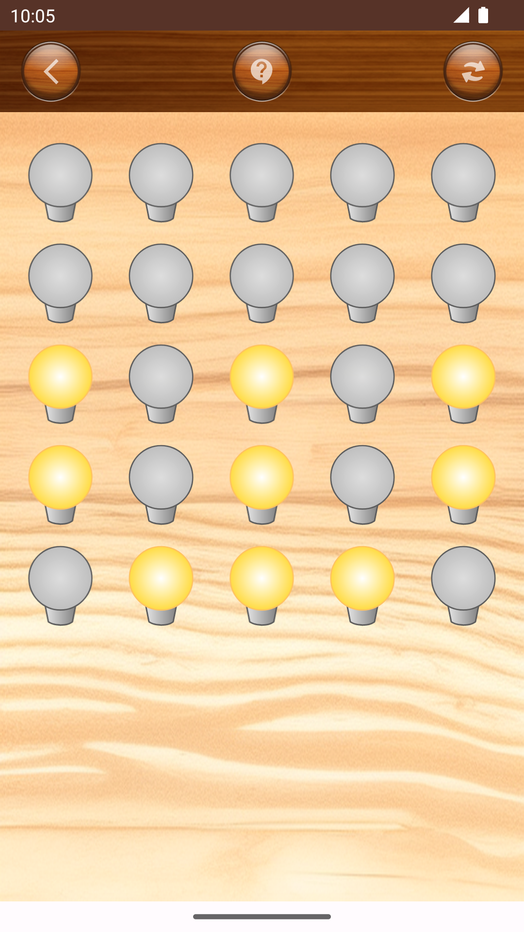 Lights Off - Logical Game Game Screenshot