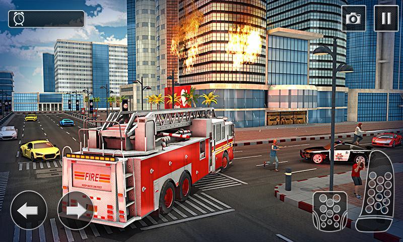 Virtual Firefighter: Family Rescue Hero 게임 스크린 샷