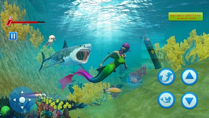 Mermaid Queen Simulator ゲームのスクリーンショット