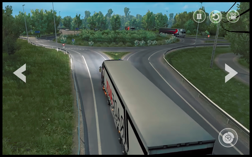 Screenshot 1 of Rough Truck : Simulateur de conduite Transport de marchandises 3D 