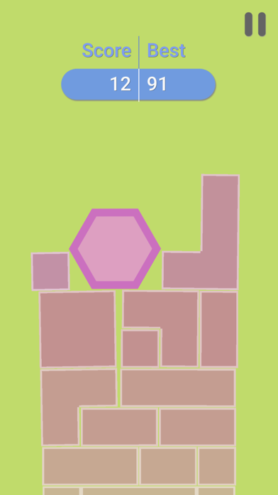 Hexagon Tower Balance Blocks遊戲截圖