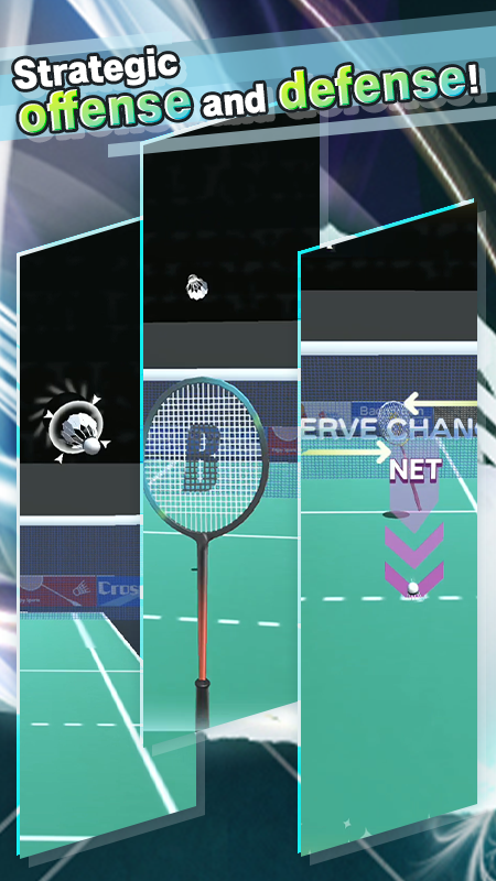 Badminton3D Real Badminton Game Screenshot