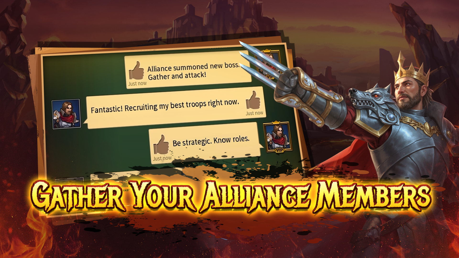 Gods and Glory: Fantasy War Game Screenshot