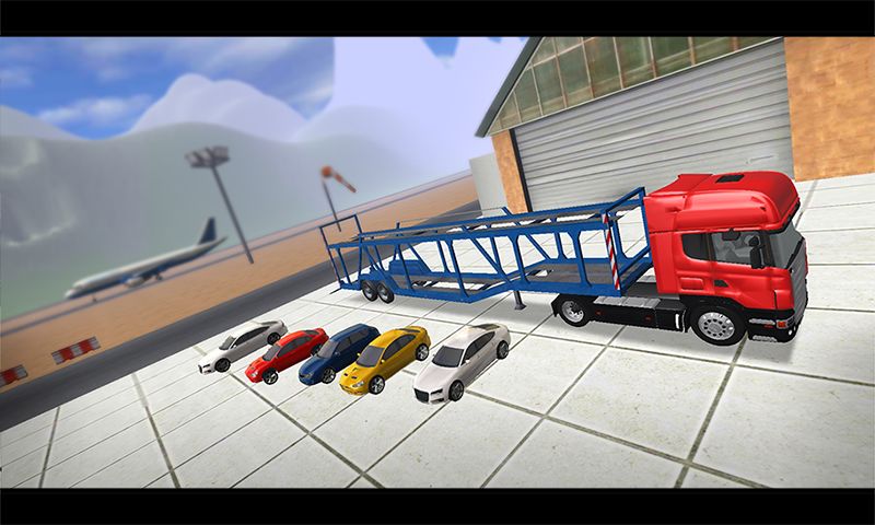 Cargo Plane Car transporter 3D ภาพหน้าจอเกม
