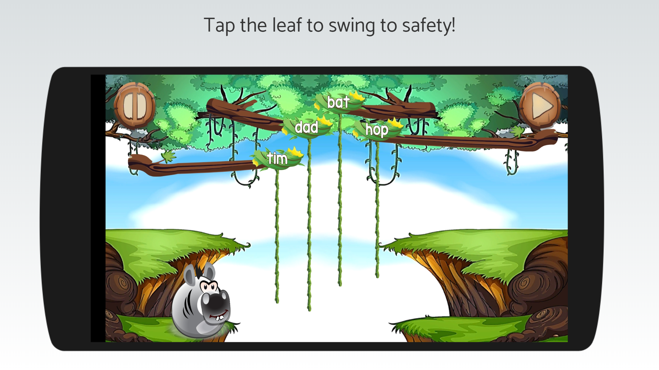 Swing 'N' Slide - ABC and Phonics Games Game Screenshot