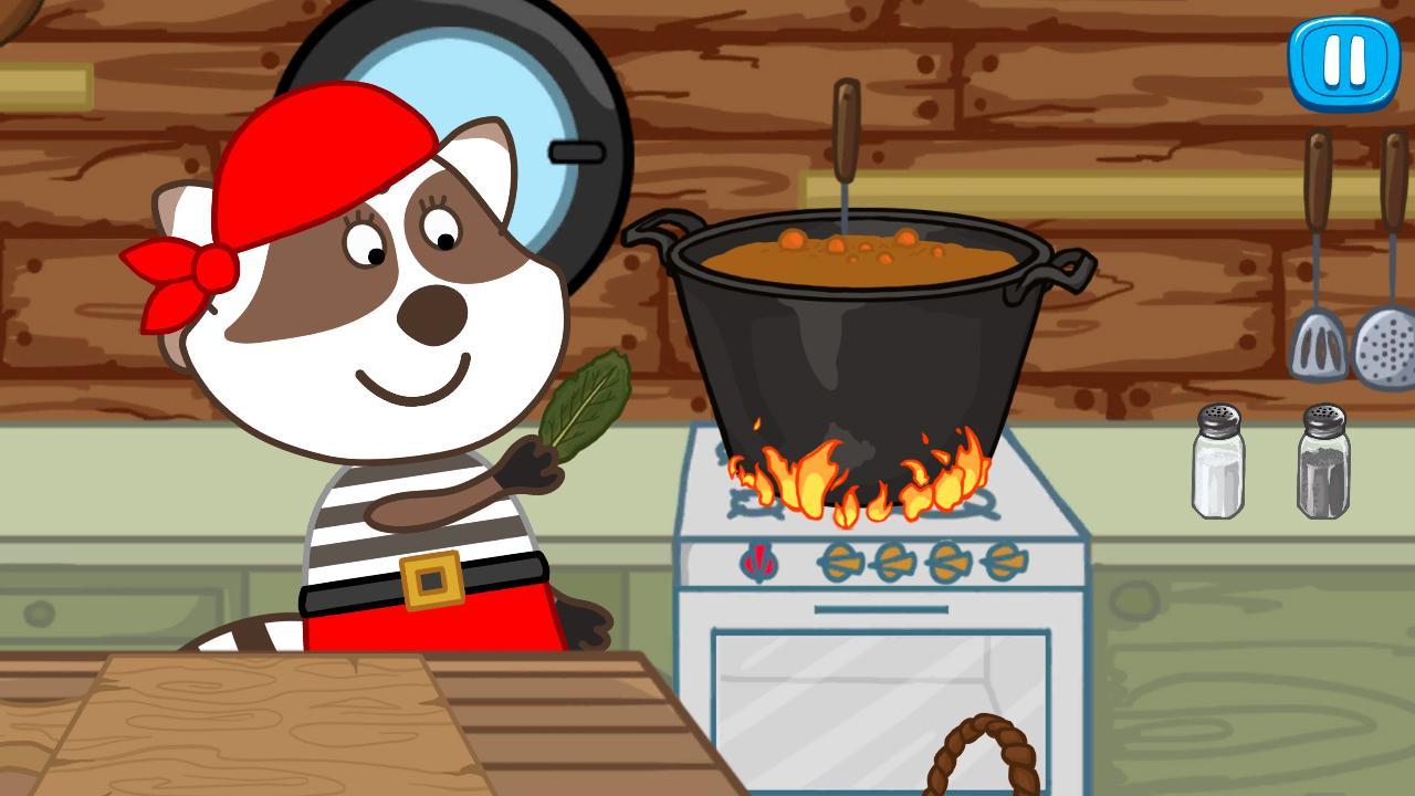 Pirate treasure: Fairy tales Game Screenshot