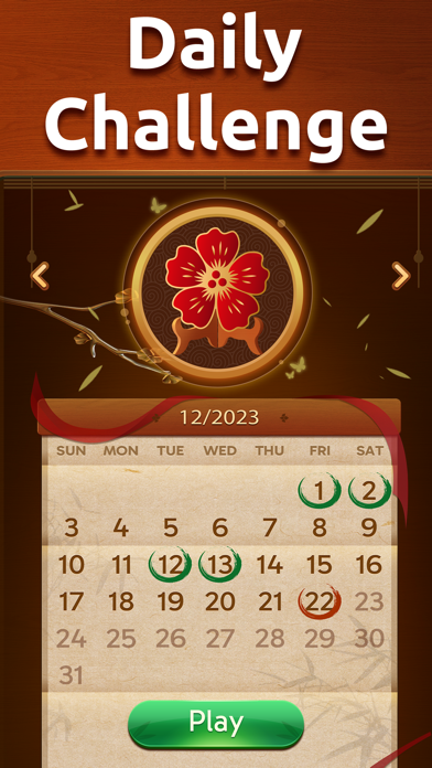 Screenshot of Vita Mahjong for Seniors
