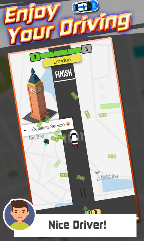Screenshot of Super Taxi: New Game 2019