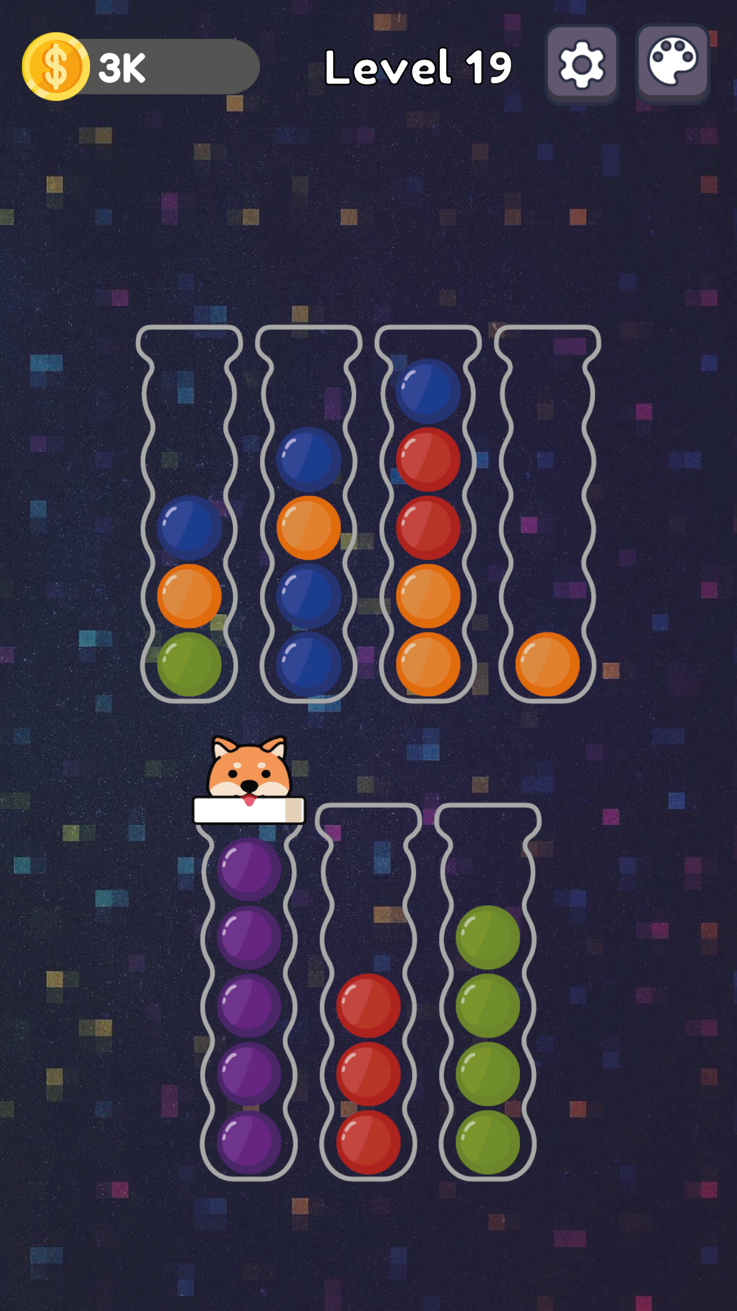 Ball Sort Puzzle Game Screenshot