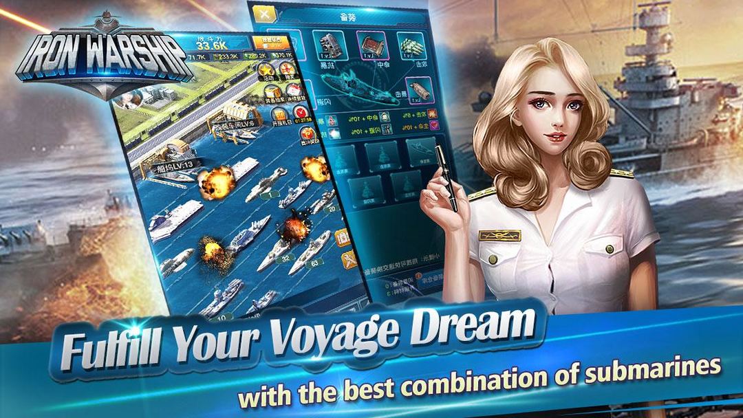 Iron Warship:Naval Battle screenshot game