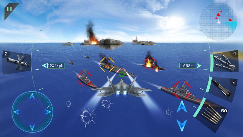 空中決戰3D - Sky Fighters 遊戲截圖