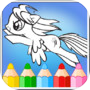 Coloring Book for Little Pony