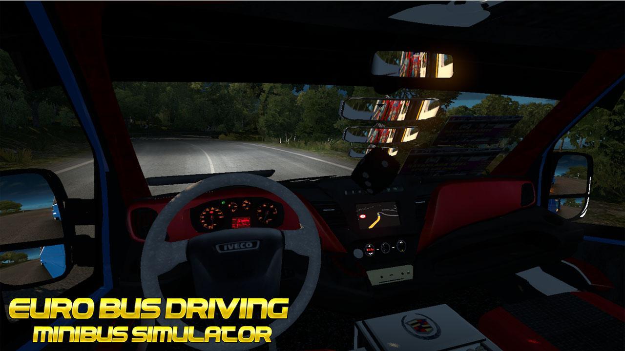 Euro Bus Minibus Simulator 2020 : Bus Driving Simのキャプチャ