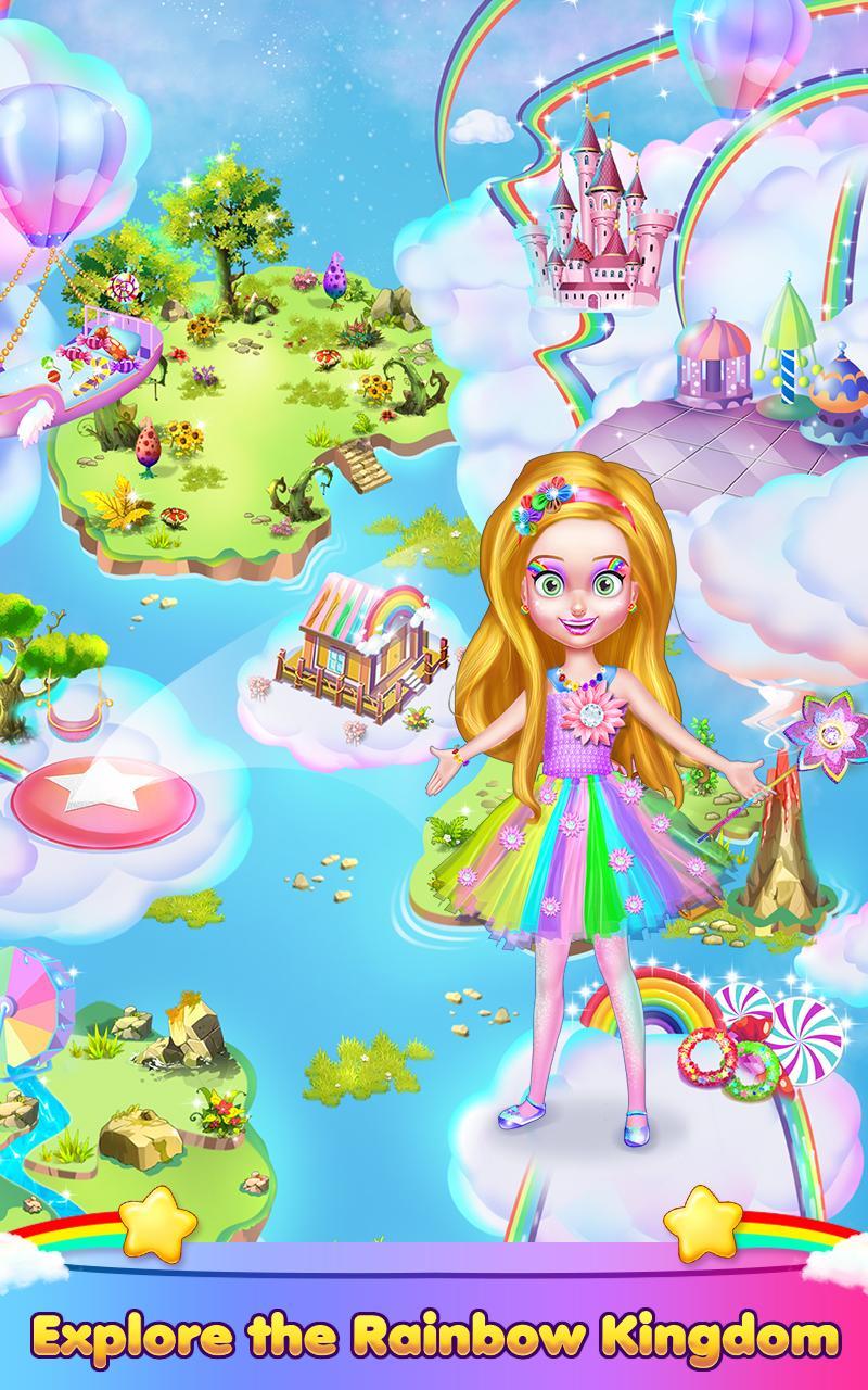 Rainbow Princess Magic Kingdom Game Screenshot