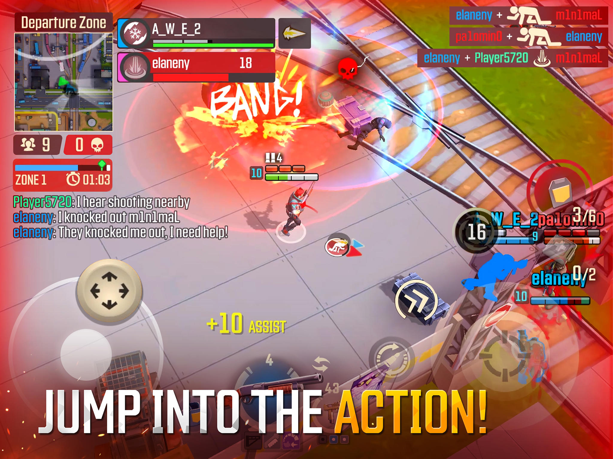 Screenshot of Outfire: Battle Royale Shooter
