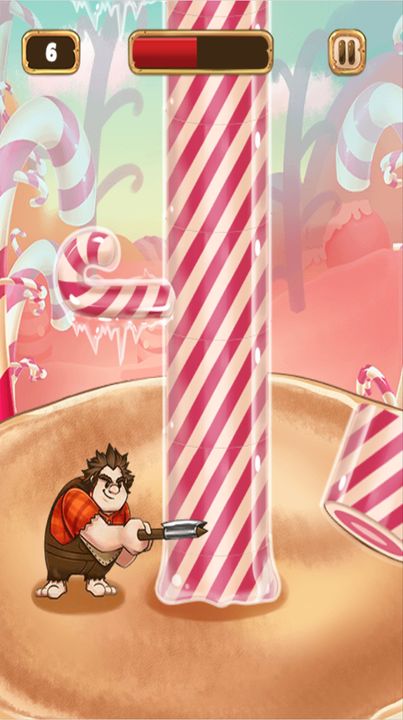 Candy Timberman Game Screenshot