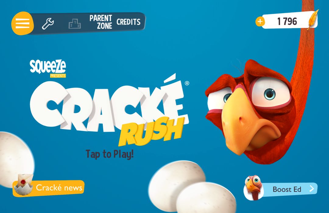 Cracké Rush - 무제한 무료 러너 게임 게임 스크린 샷