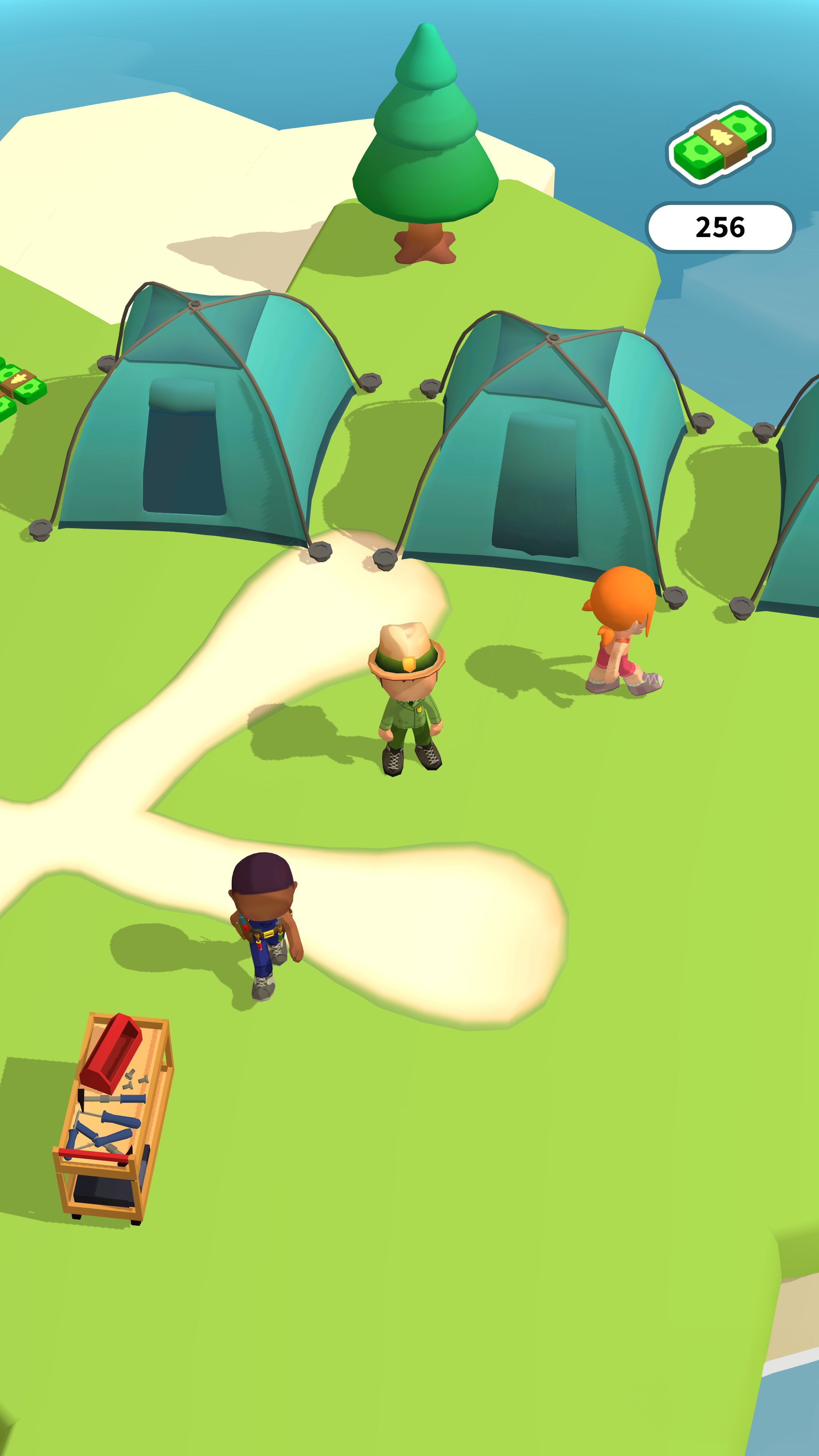 Captura de Tela do Jogo Hikers Paradise