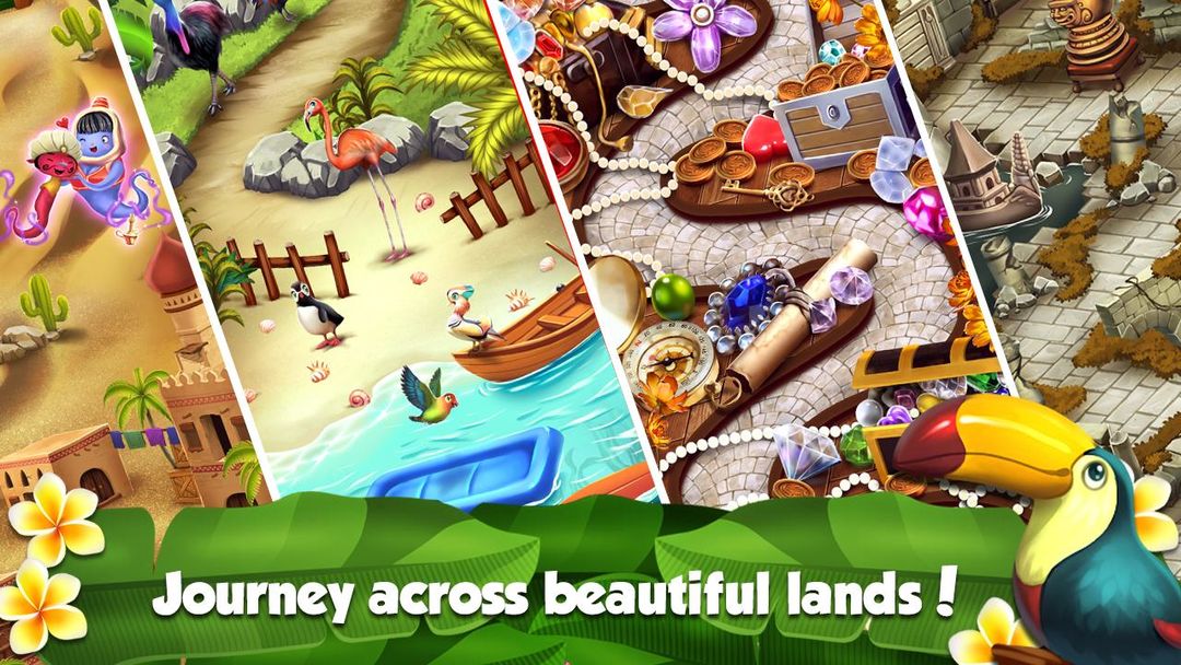 Screenshot of Mahjong World: Treasure Trails