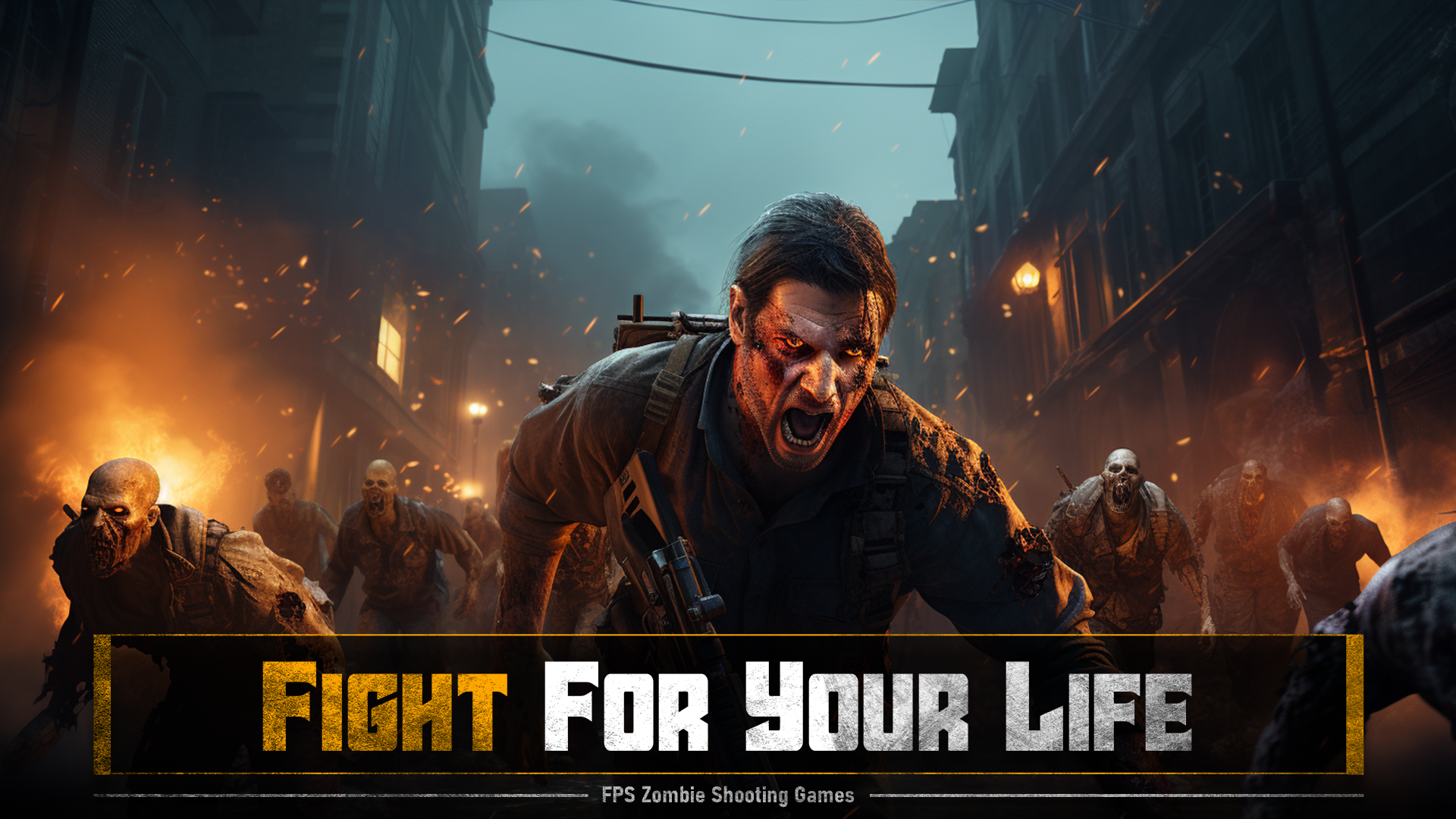 FPS Zombie Shooting Games screenshot game