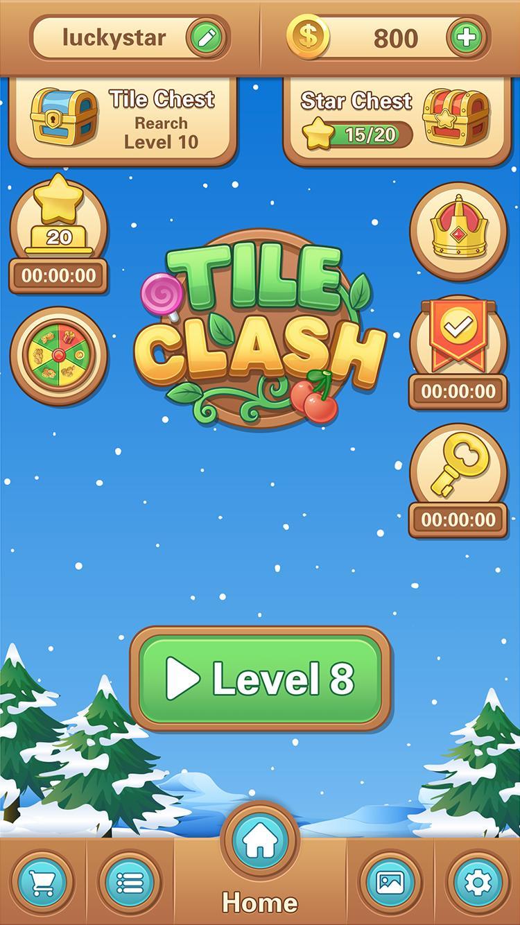 Screenshot of Tile Clash-Block Puzzle Jewel Matching Game
