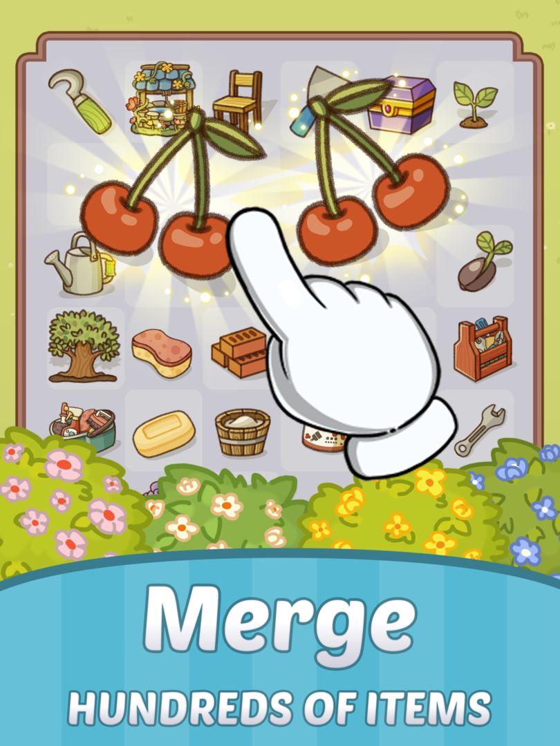 Merge Cartoon : Renovate Town screenshot game