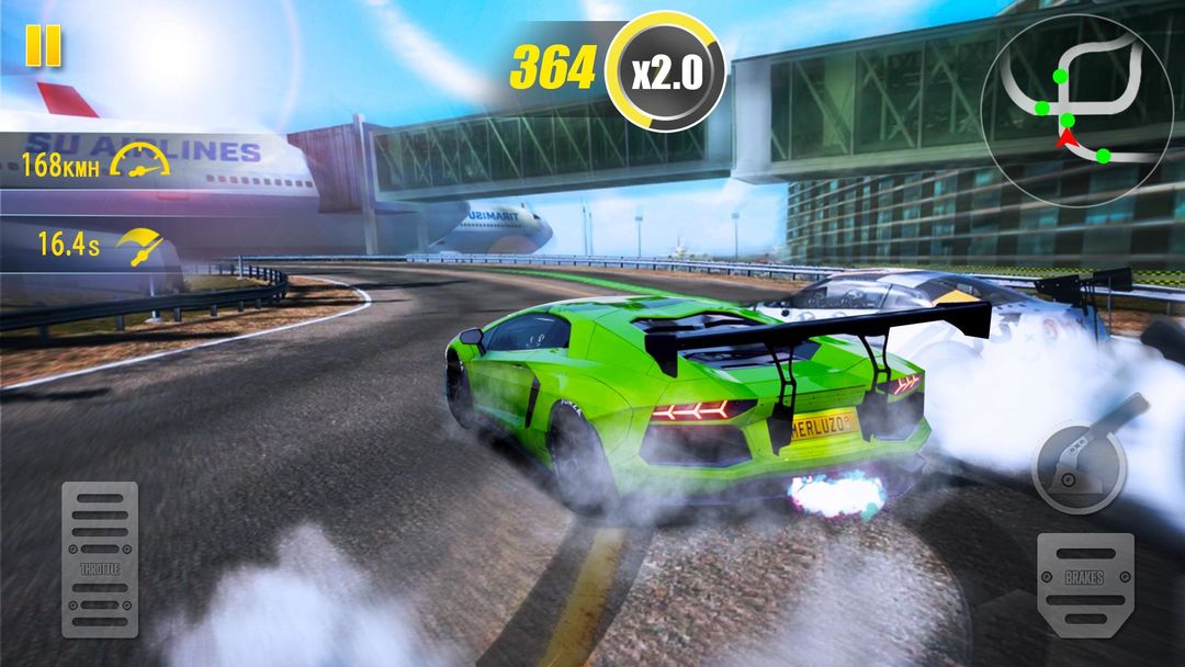 Screenshot of Ultimate Drifting -  Real Road Car Racing Game