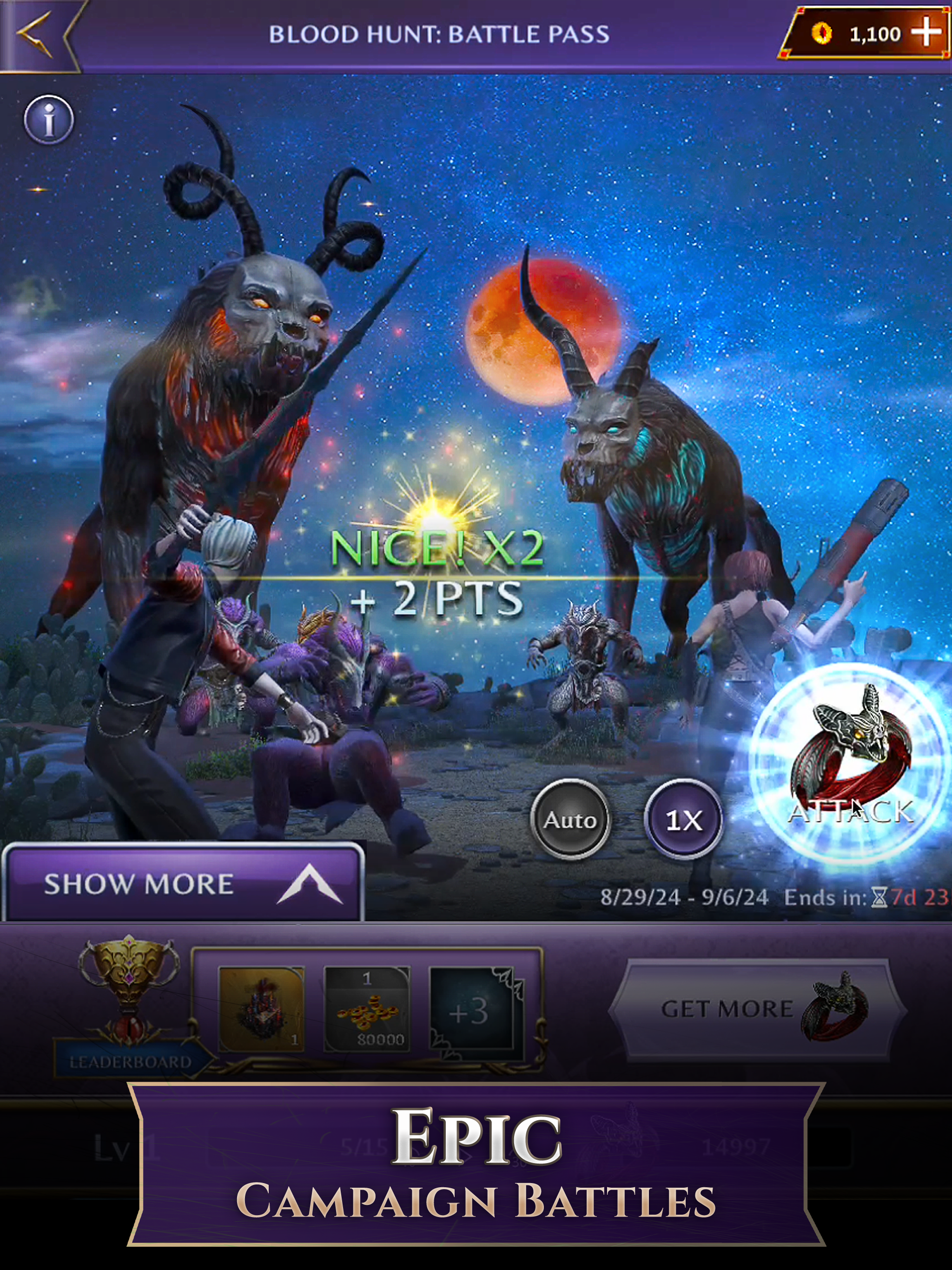 Reign of Vampires Game Screenshot